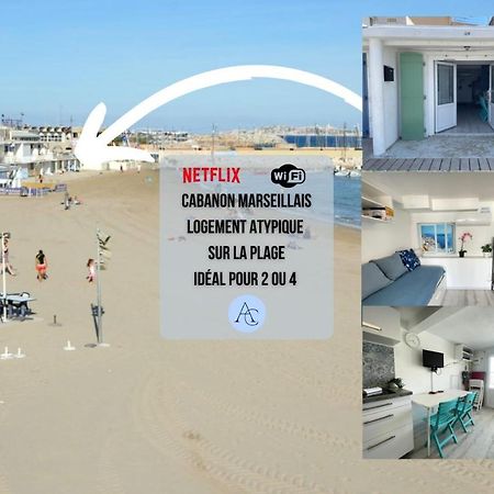 Le Vrai Cabanon De La Pointe Rouge Apartment Марсилия Екстериор снимка